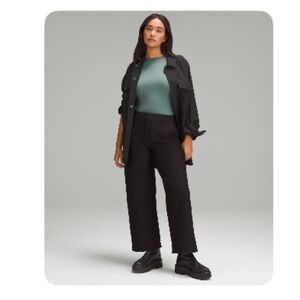 Lululemon Wundermost High Neck Bodysuit in Medium Forest